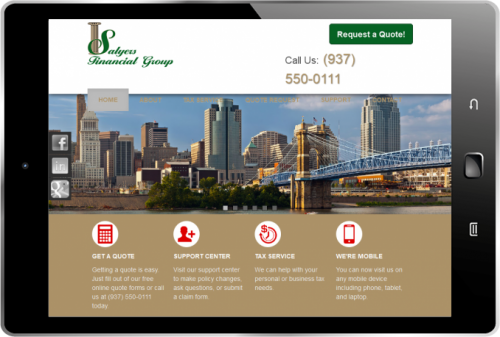 Responsive for Mobile Tablets